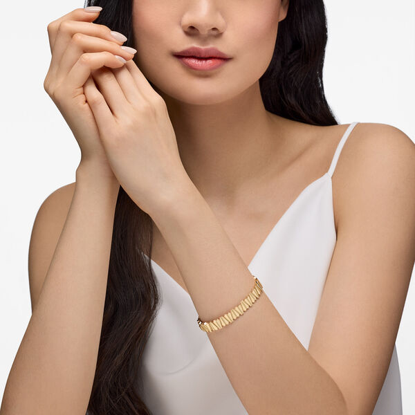 Yellow Gold Bangle Bracelet